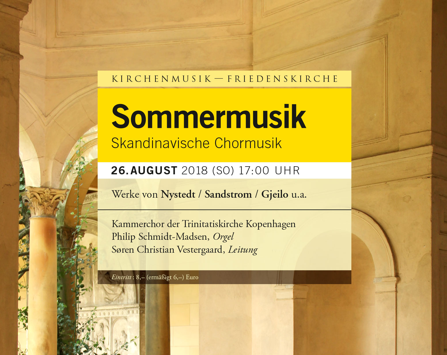 Veranstaltungsplakat